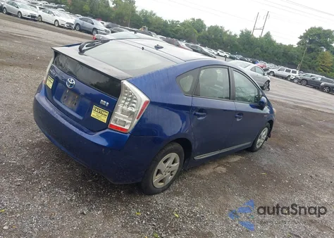 2011 Toyota Prius Three из США, поврежденный, VIN JTDKN3DU1B0322688